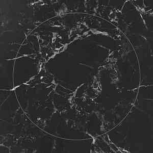 Виниловая плитка ПВХ FORBO Allura Material 63544DR7 black marble circle фото ##numphoto## | FLOORDEALER